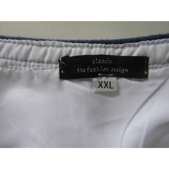 Classic Dirndl Bavarian Oktoberfest Checkered Dress Blue White XXL Lace Peasant - Picture 7 of 10